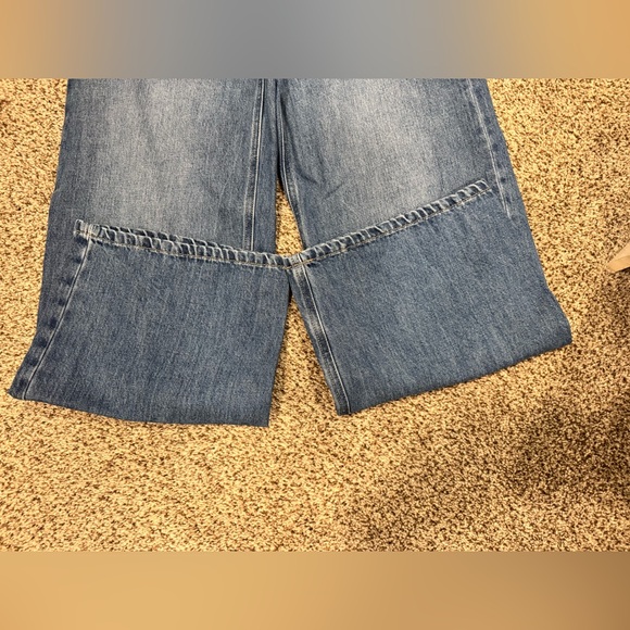 NWOT- Zenana Outfitters Blue Achilles Ultra Rise Flare Wide-Leg Jeans - Picture 6 of 8